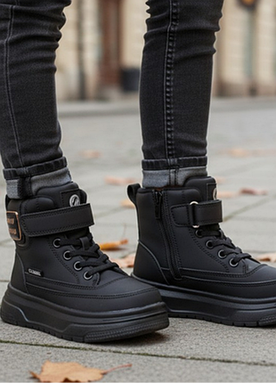 Черевики clibee арт.kb522 black, чорний