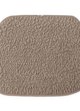 Подушка для крісла comfort shape 43*46 см трапецієподібна кавовий colorful home 040-5-80-3