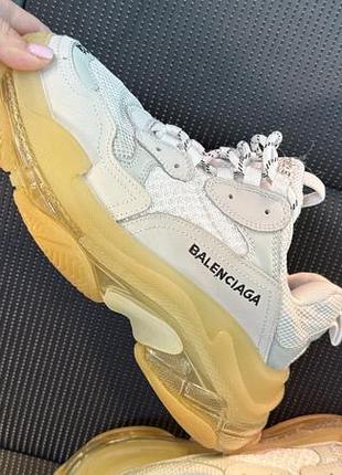Кросівки жіночі balenciaga білі 37 розмір