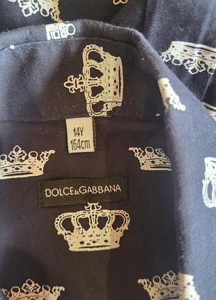 Детская рубашка dolce&gabbana 3