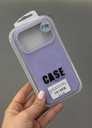 Неоновий чохол-накладка з мікрофіброю для айфон 17 pro, чохол silicone case з мікрофіброю для iphone 17 pro (ліловий)