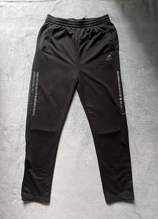 Спортивні штани чоловічі adidas чорні, спортивные штаны адидас, мужские штаны