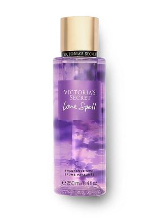 Парфюмированный спрей для тела victorias secret love spell 250 мл new