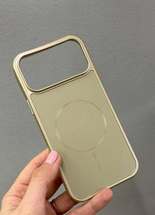 Чохол-накладка для iphone 17 pro max з magsafe, протиударний чохол-накладка з magsafe для iphone 17 pro max