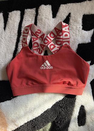 Жіночий топ adidas червоний