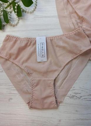 Нежные трусики из перфорированной дышащей ткани ткань соты 90362 finella🎀