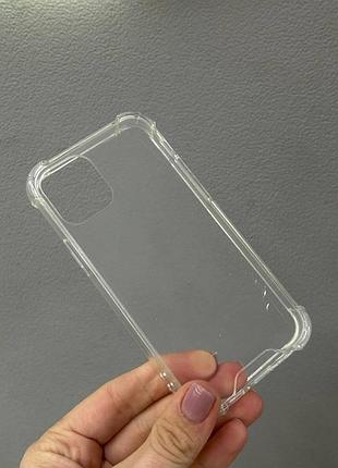 Прозорий чохол iphone 12 mini, протиударний чохол для iphone 12 mini, силіконовий чохол iphone 12 mini
