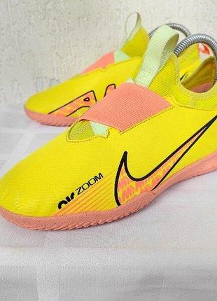 Футзалки, сороконожки, бутси nike jr. air zoom mercurial vapor 15 р.34-35