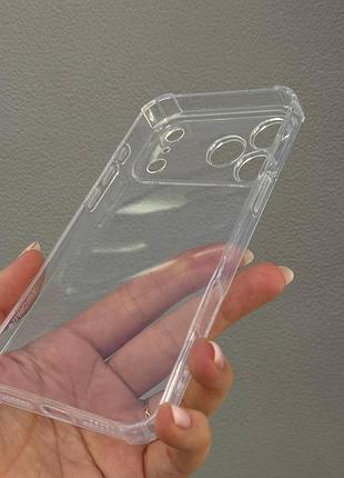 Прозрачный чехол iphone 17 pro max, противоударный чехол для iphone 17 pro max, силиконовый чехол iphone 17 pro max 8