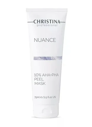Пилинг-маска из 10% aha-pha christina nuance 10% aha+pha peel mask 75 мл