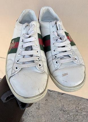 Gucci 34 шкіряні кеди 8