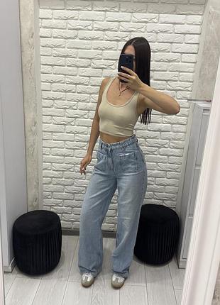 Джинси палаццо wide leg 3