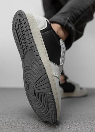 Мужские кроссовки dunk white/black тр6265 3