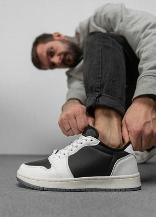 Мужские кроссовки dunk white/black тр6265 5