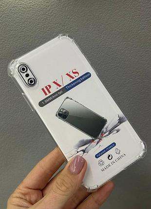 Прозрачный чехол iphone x, противоударный чехол для iphone x, силиконовый чехол iphone x