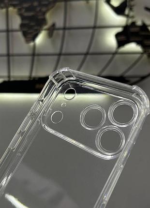 Прозрачный чехол iphone 17 pro, противоударный чехол для iphone 17 pro, силиконовый чехол iphone 17 pro 6