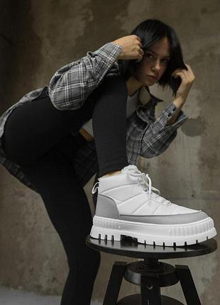 Женские ботинки мех white cx1670-2 нп5032 5