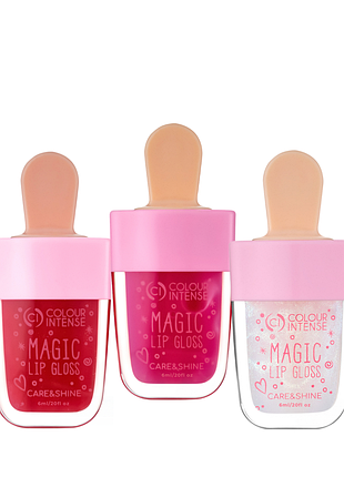 Блеск для губ colour intense magic lip gloss 6 мл g344 no 02 малиновый daily skin care 3
