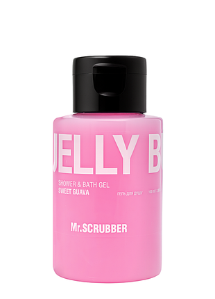 Гель для душу mr. scrubber jelly bubbles sweet guava 100 мл daily skin care