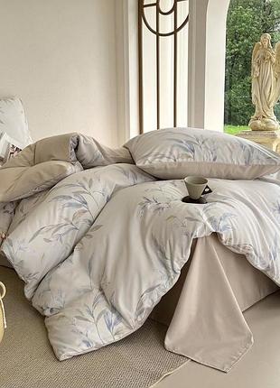 Постільна білизна євро з фланелі colorful home print 4 22058 200х230 см