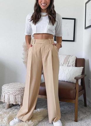 Широкие бежевые брюки палаццо zara
🌷🌷🌷🌷🌷🌷🌷🌷🌷🌷