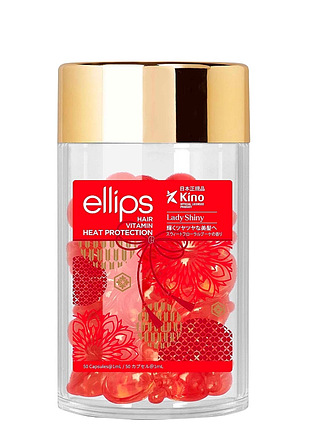 Витамины для волос ellips lady shiny hair vitamin мягкость сакура 50 шт*1 мл daily skin care