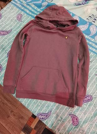 Толстовка для підлітків lyle & scott сіра (12-13років)