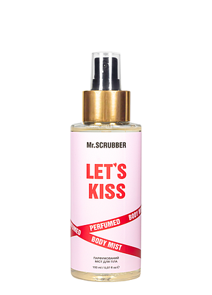Спрей мист для тела парфюмированный mr. scrubber let`s kiss для женщин 150 мл daily skin care