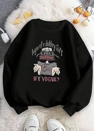 Утепленный свитшот 5