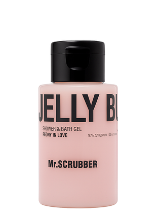 Гель для душу mr. scrubber jelly bubbles peony in love 100 мл daily skin care