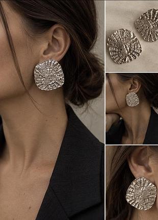 Сережки massimo dutti limited edition