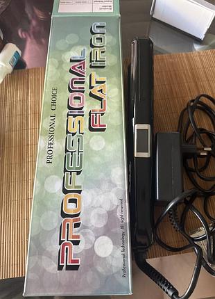 Випрямляч волосся professional flat iron інфрачервоний для холодного відновлення