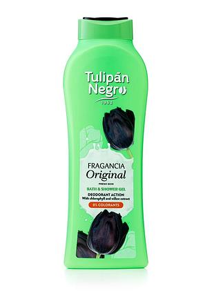 Гель для душу tulipan negro original (650 мл) daily skin care