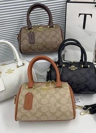 Женская сумка coach в расцветках, сумка коач, сумочка coach, кросс боди, сумка через плечо, крос боди