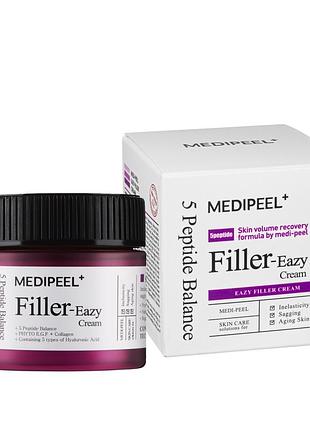 Крем-филлер для лица против морщин medi-peel filler eazy cream с пептидами 50 мл daily skin care