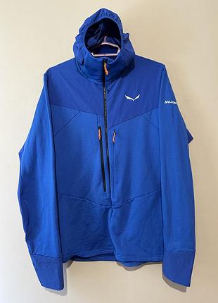Salewa agner hybrid pl/dst fz hoody - fleece jacket - men's