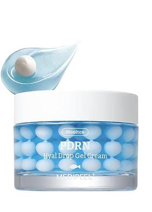 Крем для лица medi-peel mooltox pdrn hyal drop антивозрастной с pdrn и пептидами, 50 мл