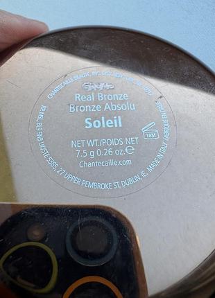 Б/в бронзер chantecaille real bronze soleil 3