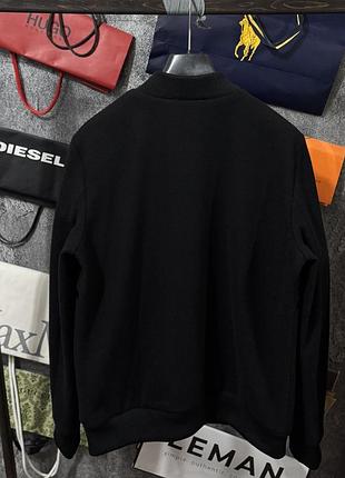 Куртка чоловіча бомбер jack & jones wool jacket чорний s 2