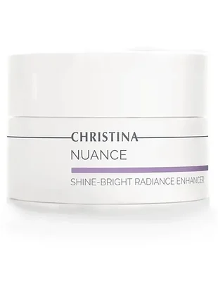 Обновляющий крем «интенсивное сияние» christina nuance shine bright radiance enhancer 50 мл