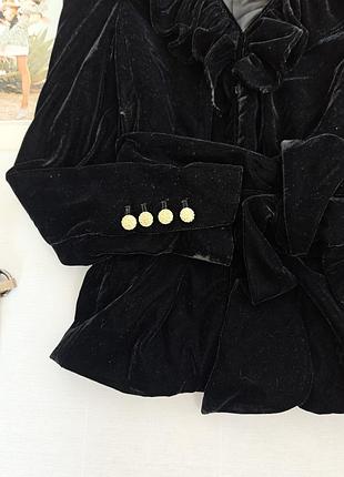 Жакет оксамит zara 7