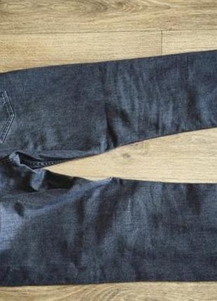 Джинси чоловічі guess jeans g14 slim, темно-синій денім