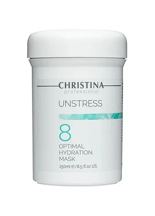Оптимально увлажняющая маска christina unstress (шаг 8) optimal hydration mask 250 мл