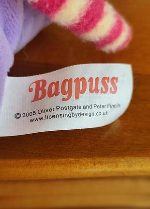 Коллекционная мягкая игрушка кот багпасс bagpuss 10