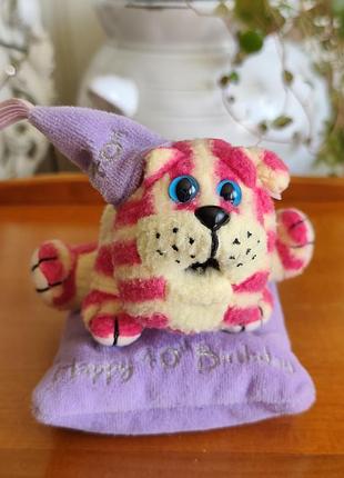 Коллекційна м'яка іграшка кіт багпасс bagpuss