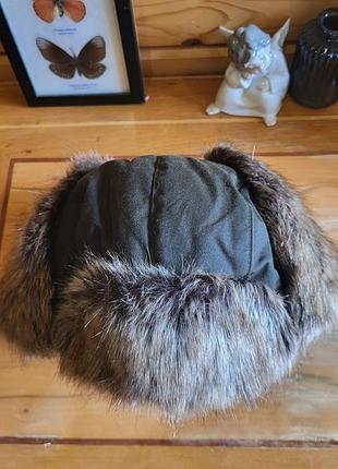 Шапка ушанка barbour