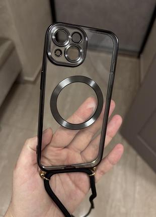 Чохол apple iphone 15 з шнурком