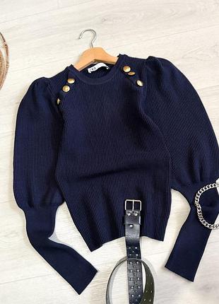 Классный свитер в рубчик zara 4