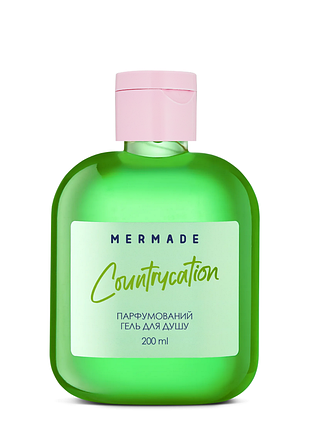 Гель для душа mermade countrycation парфюмированный 200 мл daily skin care