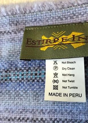 Шарф альпака estir e inca 3